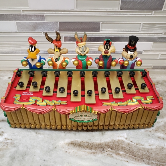 Vintage 1996 Christmas Bugs Bunny Music Makers Xylophone Looney Tunes (see notes - Picture 1 of 12